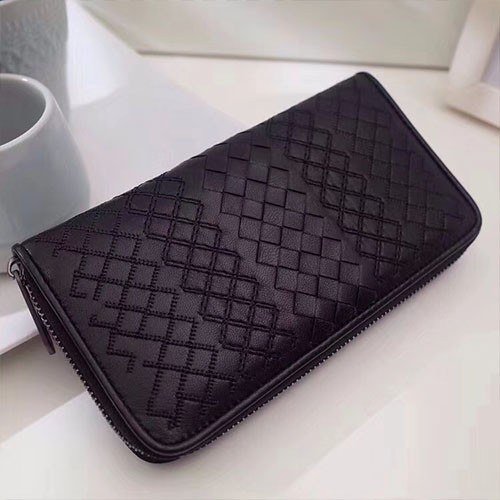 [BOTTEGA VENETA]보테가베네타 인트레치아토 나파 짚어라운드 114076