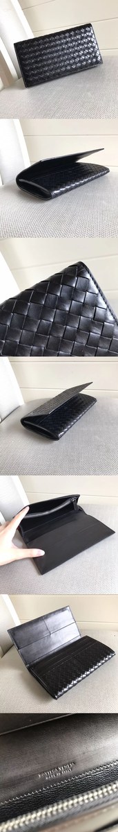 [BOTTEGA VENETA]보테가베네타 인트레치아토 VN 콘티넨탈 지갑-1
