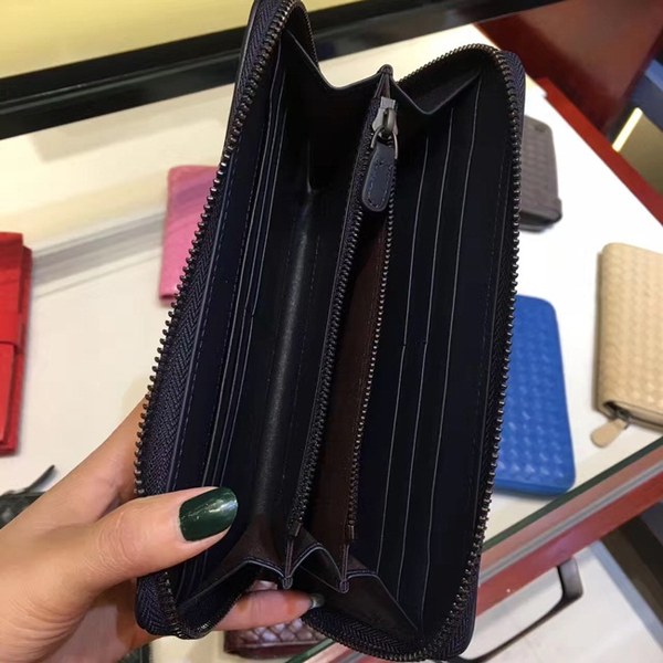 Bottega Veneta [미러급] 보테가베네타 지퍼장지갑 13280 네이비 (송아지가죽)