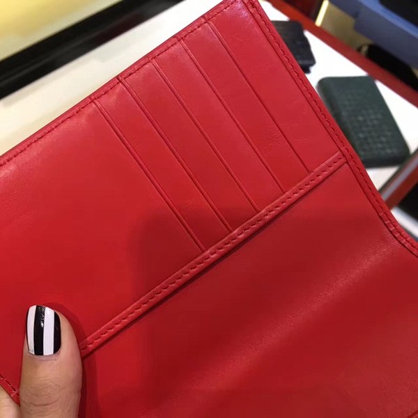 Bottega Veneta [미러급] 보테가베네타 여권지갑 13470 레드 (송아지가죽)