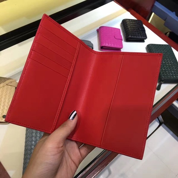 Bottega Veneta [미러급] 보테가베네타 여권지갑 13470 레드 (송아지가죽)