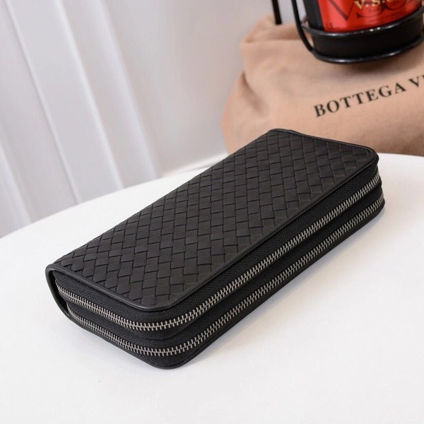 Bottega Veneta [미러급] 보테가베네타 지퍼장지갑 (소가죽)