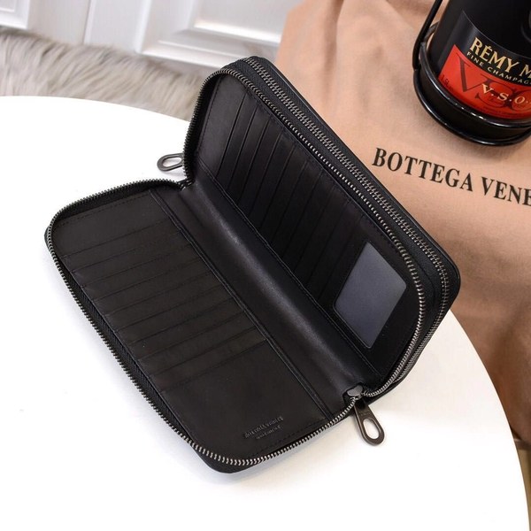 Bottega Veneta [미러급] 보테가베네타 지퍼장지갑 (소가죽)