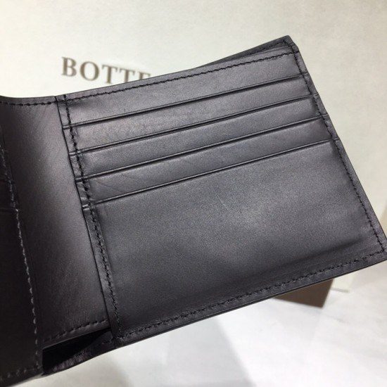 보테가베네타 2020 남성용 반지갑 88617-BVW0152,11cm.블랙