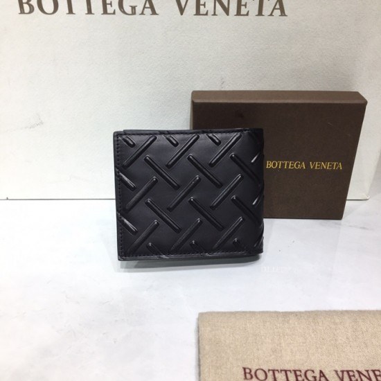 보테가베네타 2020 남성용 반지갑 88617-BVW0152,11cm.블랙