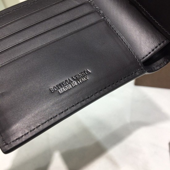보테가베네타 2020 남성용 반지갑 88617-BVW0152,11cm.블랙