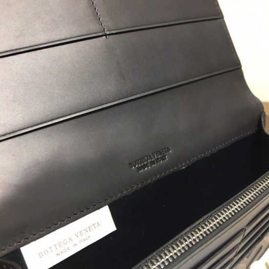 보테가베네타 2020 남성용 장지갑 88616-BVW0151,19cm.블랙