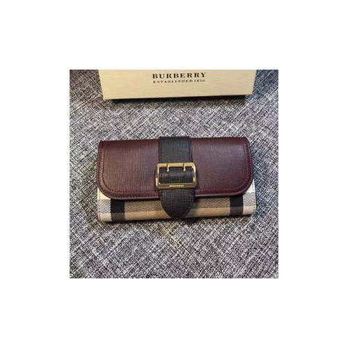 버버리 버클 장지갑