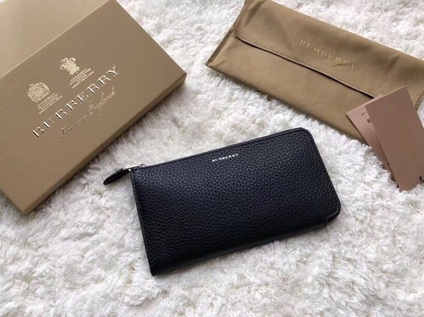 버버리 지퍼 장지갑 3컬러