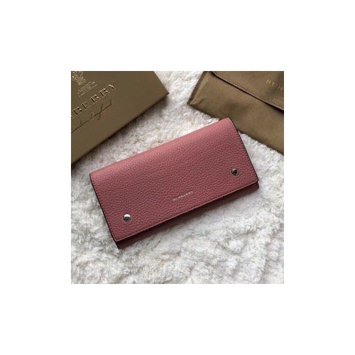 버버리 장지갑 핑크