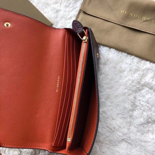 버버리 장지갑 버건디