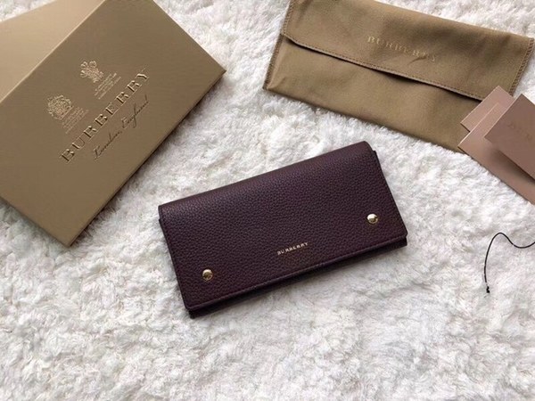 버버리 장지갑 버건디