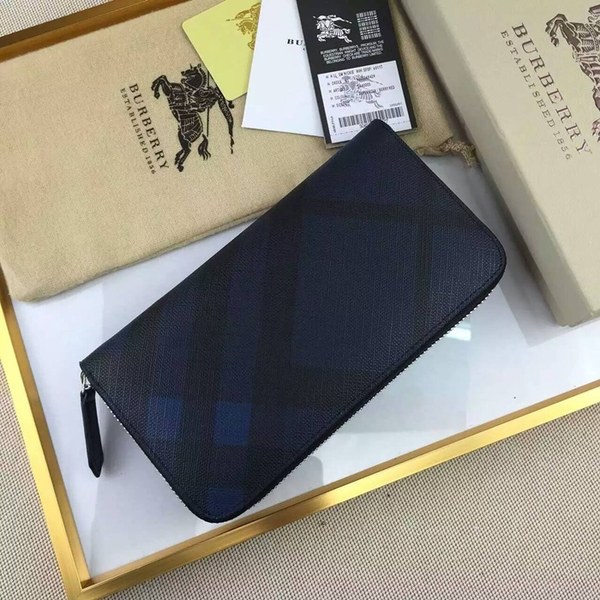 버버리 지퍼장지갑 3996