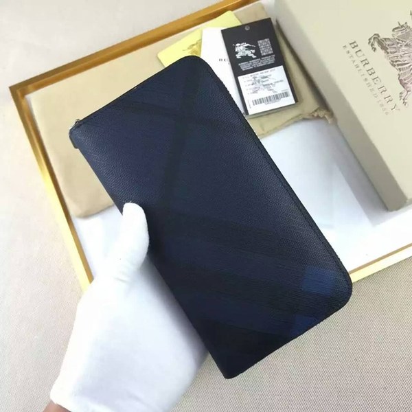 버버리 지퍼장지갑 3996