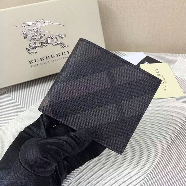 Burberry 버버리 남성 반지갑 브라운,네이비