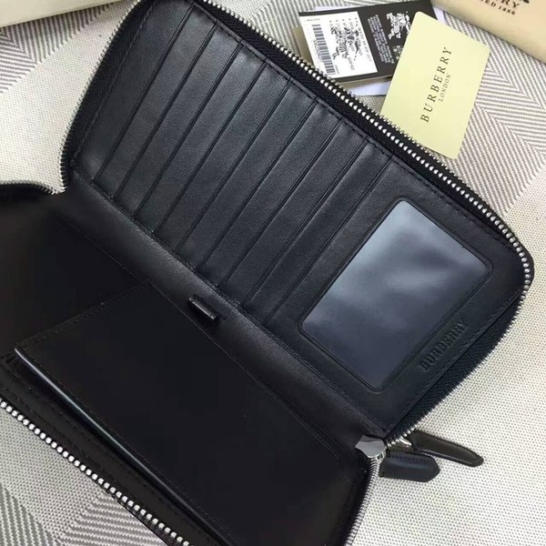 버버리 2단 지퍼장지갑 3998