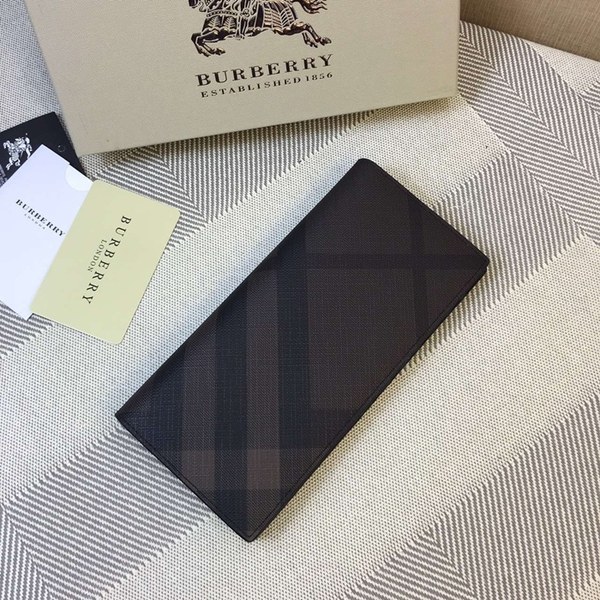 Burberry 버버리 장지갑 브라운,네이비