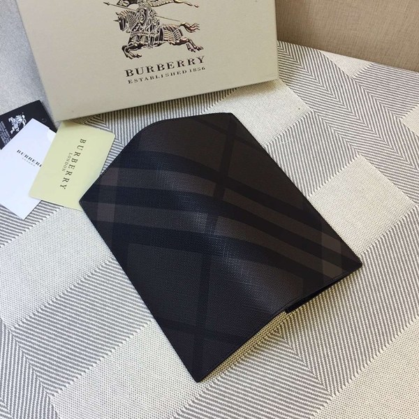Burberry 버버리 장지갑 브라운,네이비
