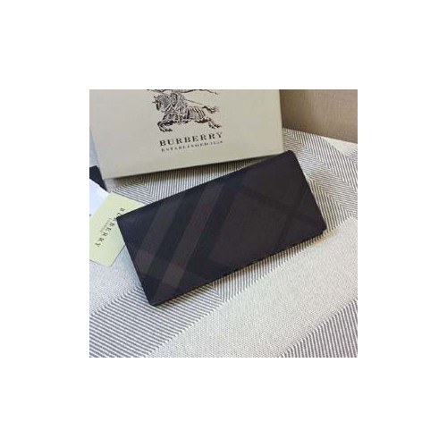 Burberry 버버리 장지갑 브라운,네이비
