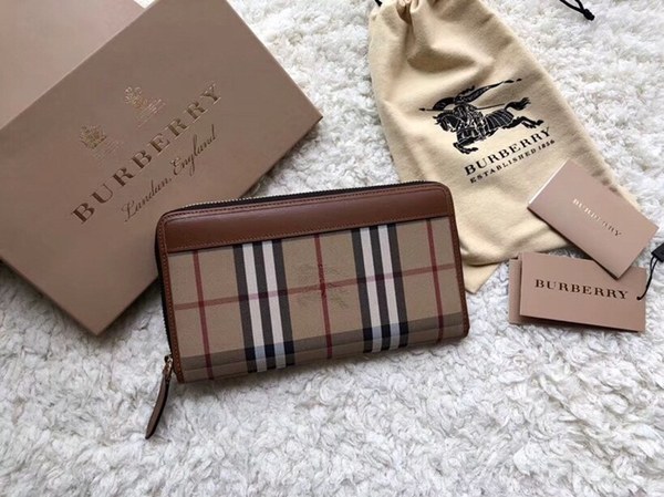 Burberry 버버리 지퍼 장지갑 036