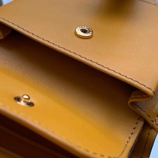 버버리 2020 여성용 반지갑 BURW0110.Size(11CM).옐로우브라운