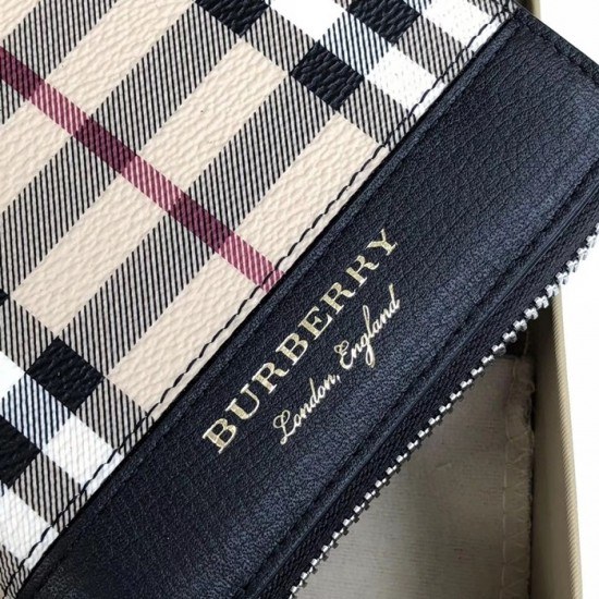 버버리 2020 남성용 레더 지퍼 라운드 장지갑 BURW0107.Size(21CM).베이지