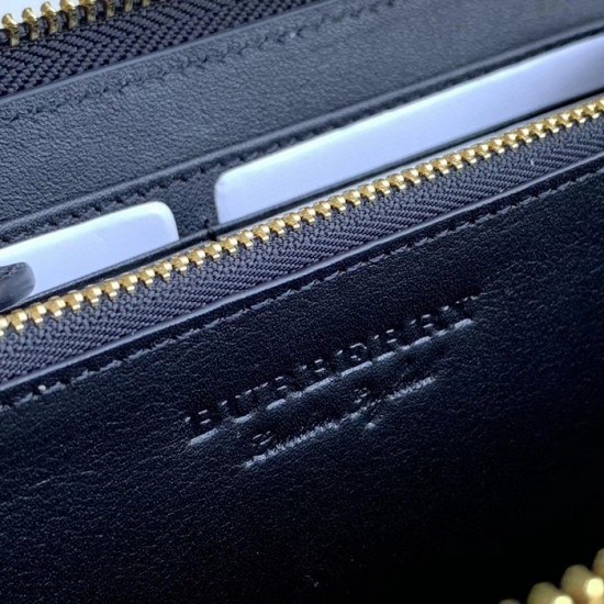 버버리 2020 남성용 레더 지퍼 라운드 장지갑 BURW0106.Size(19CM).베이지