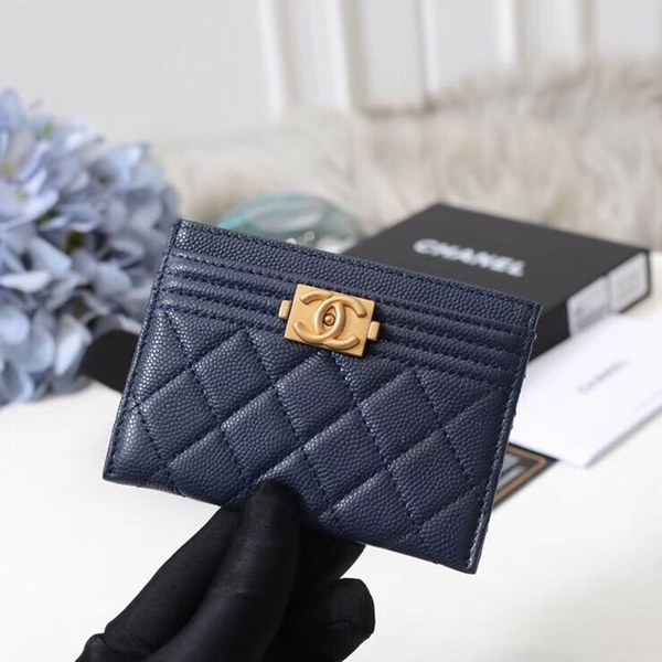 샤넬 보이 카드지갑 H175
