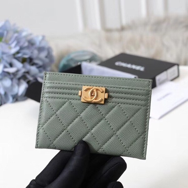 샤넬 보이 카드지갑 H175