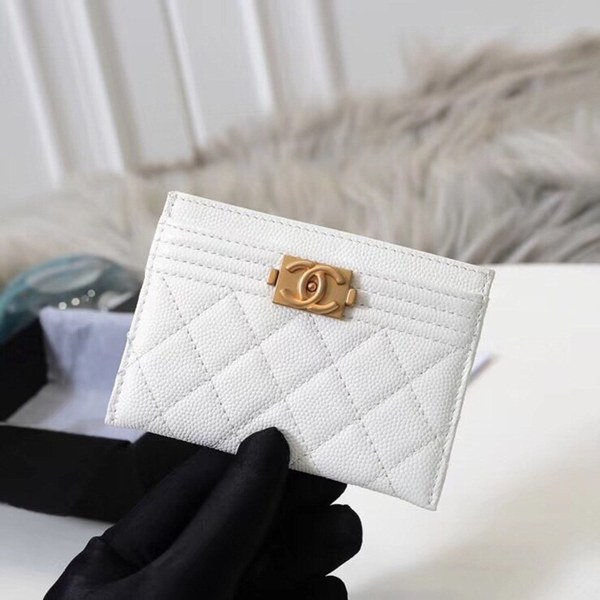 샤넬 보이 카드지갑 H175