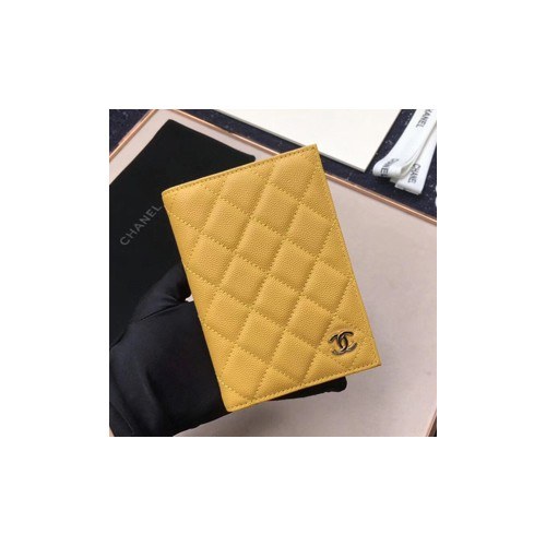 (미러급) 샤넬 캐비어 여권지갑