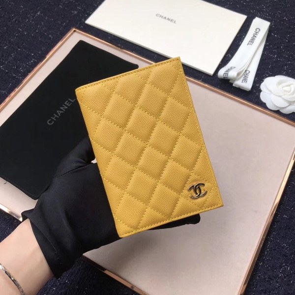 (미러급) 샤넬 캐비어 여권지갑