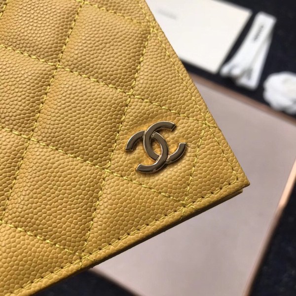 (미러급) 샤넬 캐비어 여권지갑