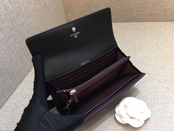 [미러급]샤넬 램스킨 플랩장지갑