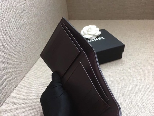 [미러급]샤넬 램스킨 쉐브론 반지갑