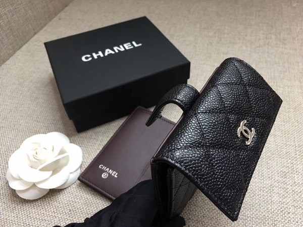 [미러급]샤넬 캐비어 반지갑