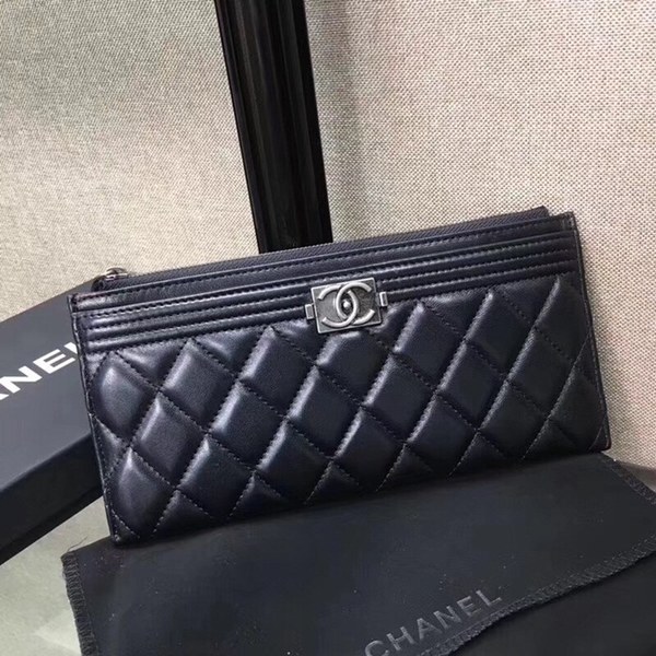 샤넬 램스킨 장지갑 84107