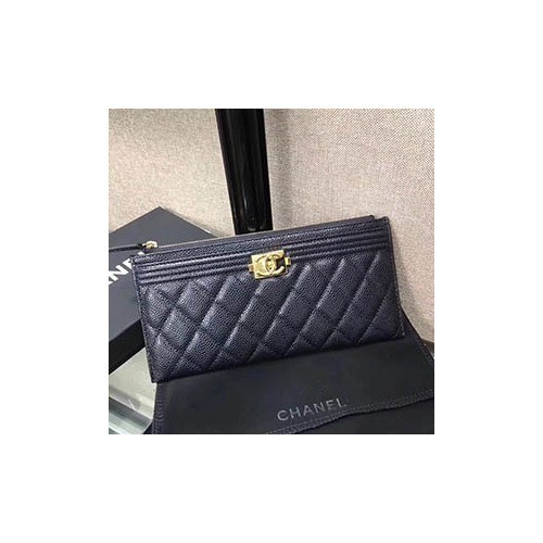 샤넬 캐비어 장지갑 84107