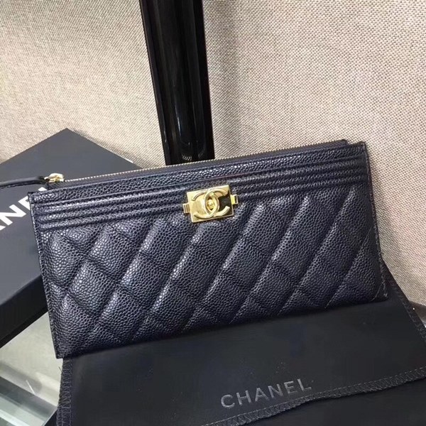 샤넬 캐비어 장지갑 84107