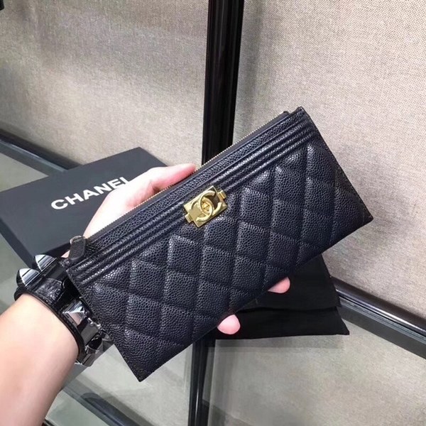 샤넬 캐비어 장지갑 84107