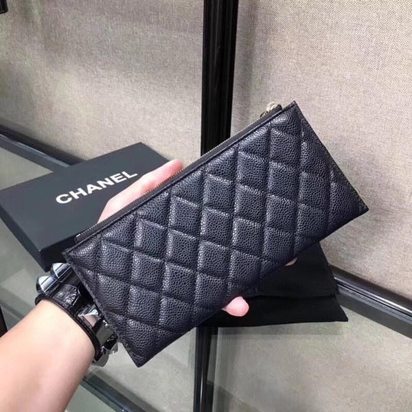 샤넬 캐비어 장지갑 84107