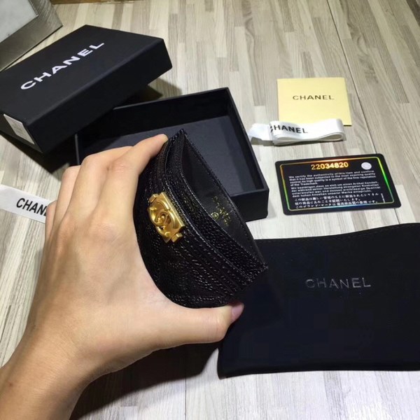 Chanel 2020 여성용 캐비어 보이 카드홀더 색상다양