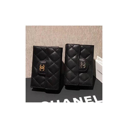 샤넬 램스킨 반지갑 c90