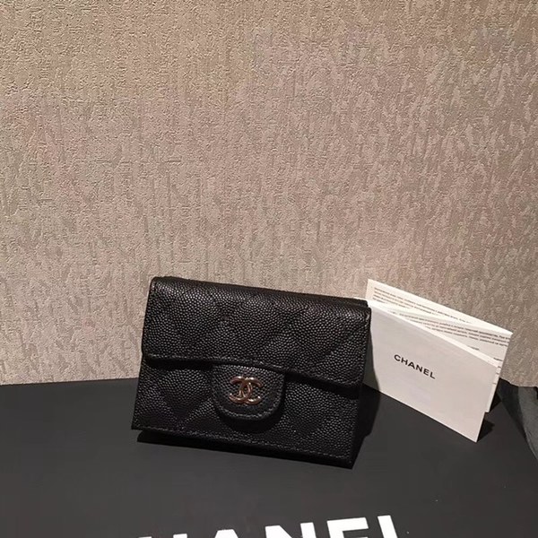 넬 캐비어 반지갑 c88