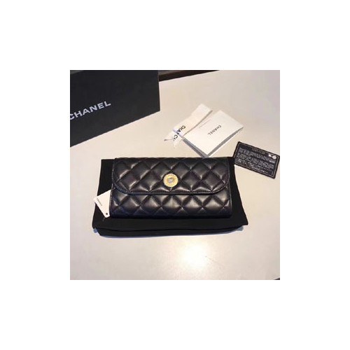 샤넬 장지갑 블랙