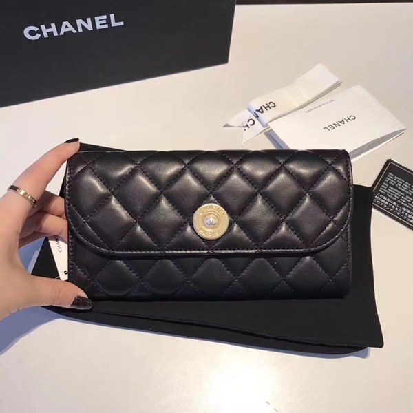 샤넬 장지갑 블랙