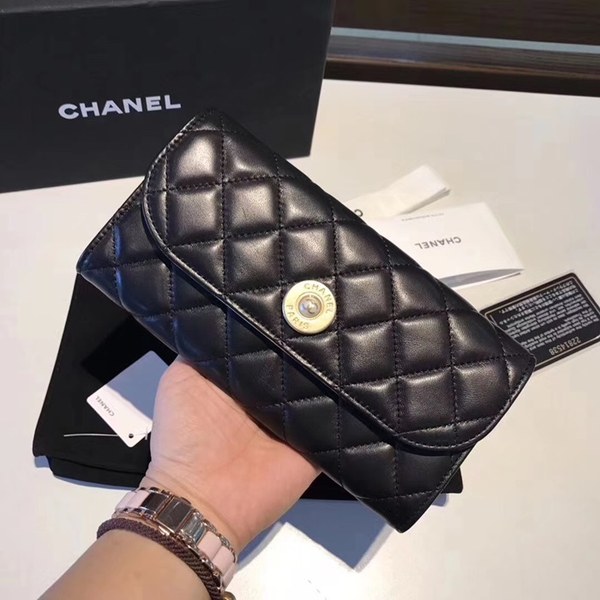 샤넬 장지갑 블랙
