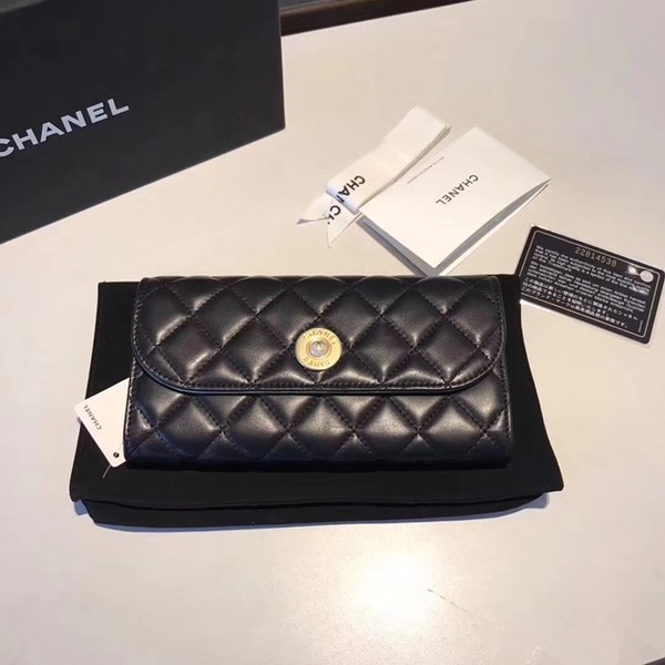 샤넬 장지갑 블랙