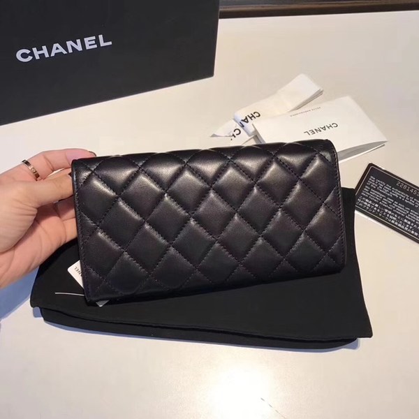 샤넬 장지갑 블랙
