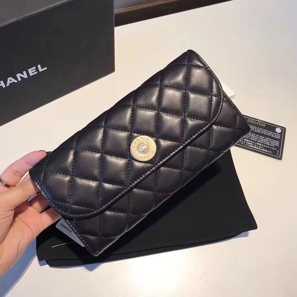 샤넬 장지갑 블랙